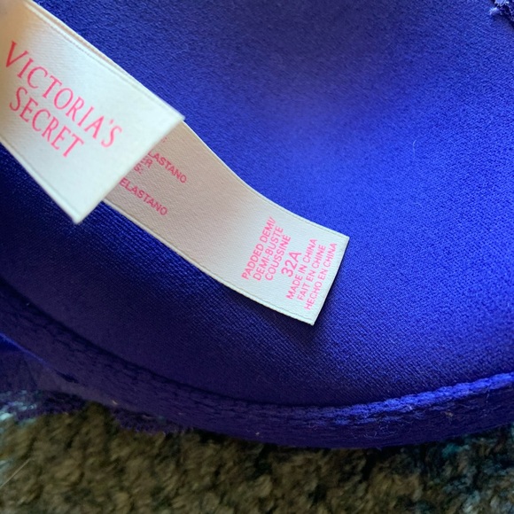 Victoria secret purple padded demi buste coussine - Picture 4 of 5